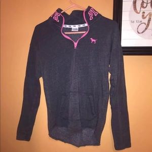 Pink Quarter Zip